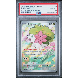 2025 Pokemon Destined Rivals Shaymin 185 PSA 10 Ge..